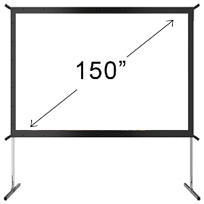 Projector Screen 150 Inch