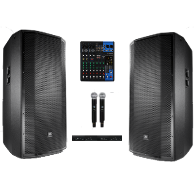 Shure Premium Dual Microphone and Speaker Bundle