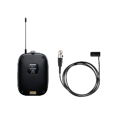 Shure SLXD1 Bodypack + WL185 Lapel Microphone H55