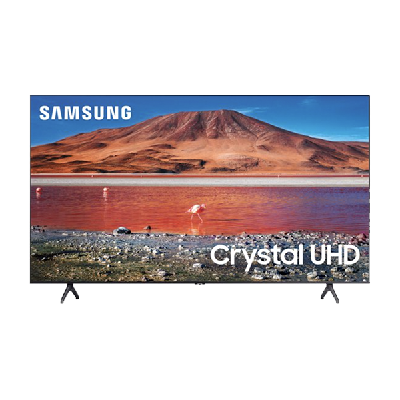 SAMSUNG 55" Class 4K Crystal UHD (2160P) LED Smart TV 