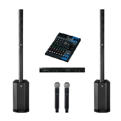 Premium Dual Microphone & Polar Speaker Bundle 