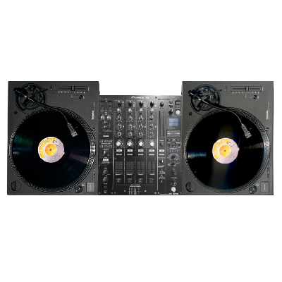 DJM 900 NX2 Mixer & Turntables Bundle